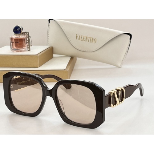 Wholesale Valentino AAA Quality Sunglasses #1125237 $60.00 USD, Wholesale Quality Replica Valentino AAA Quality Sunglasses