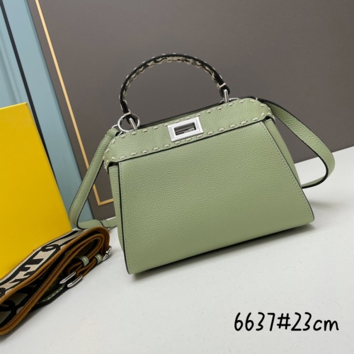 Wholesale Fendi AAA Quality Handbags For Women #1128599 $150.00 USD, Wholesale Quality Replica Fendi AAA Quality Handbags