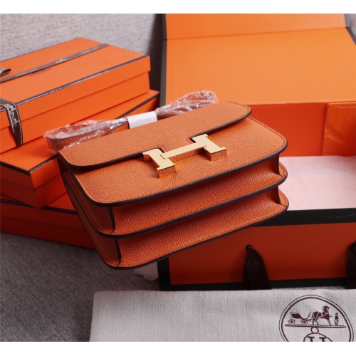 Replica Hermes AAA Quality Messenger Bags For Women #1128775 $108.00 USD for Wholesale