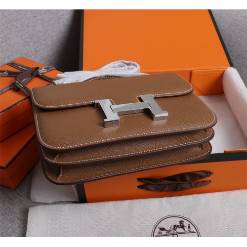 Replica Hermes AAA Quality Messenger Bags For Women #1128798 $108.00 USD for Wholesale