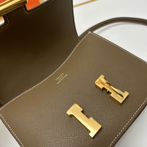 Replica Hermes AAA Quality Messenger Bags For Women #1128830 $102.00 USD for Wholesale