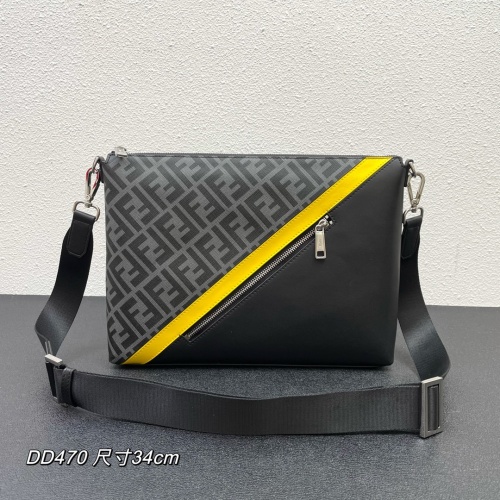 Wholesale Fendi AAA Man Messenger Bags #1128903 $115.00 USD, Wholesale Quality Replica Fendi AAA Man Messenger Bags