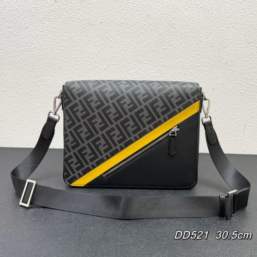 Wholesale Fendi AAA Man Messenger Bags #1128907 $122.00 USD, Wholesale Quality Replica Fendi AAA Man Messenger Bags