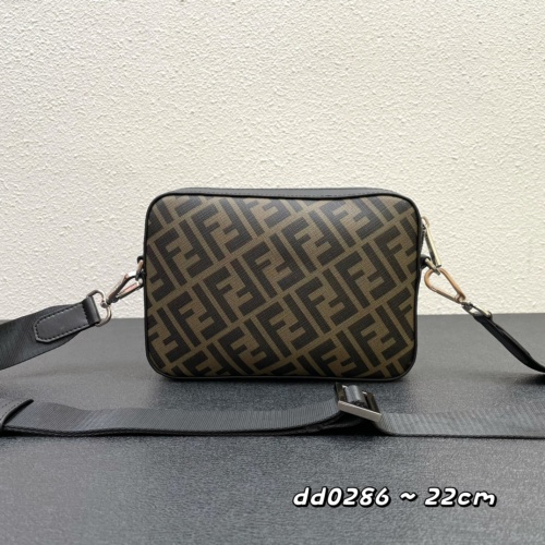 Replica Fendi AAA Man Messenger Bags #1128912 $92.00 USD for Wholesale