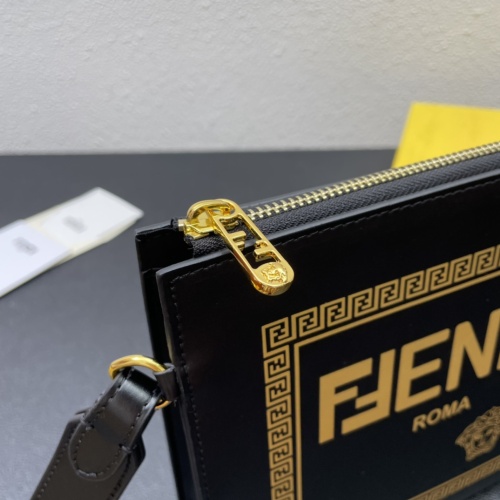 Replica Fendi AAA Man Wallets #1128933 $80.00 USD for Wholesale