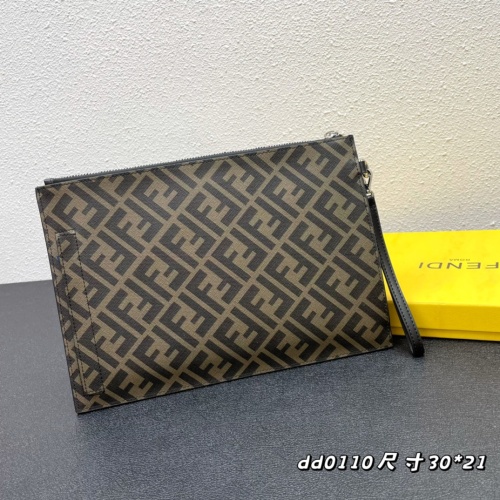 Replica Fendi AAA Man Wallets #1128946 $80.00 USD for Wholesale