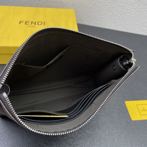 Replica Fendi AAA Man Wallets #1128953 $76.00 USD for Wholesale