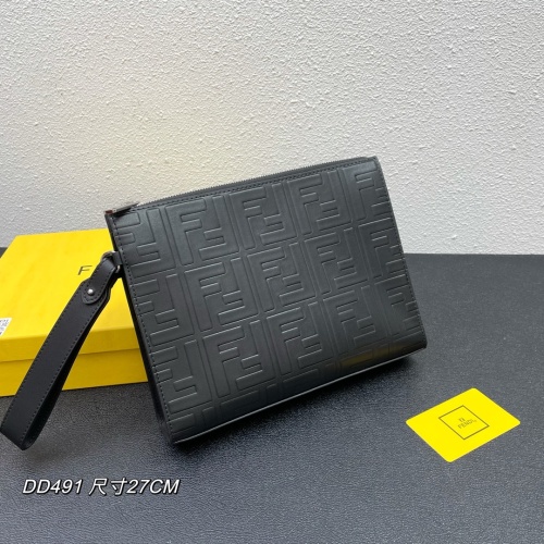 Replica Fendi AAA Man Wallets #1128955 $76.00 USD for Wholesale