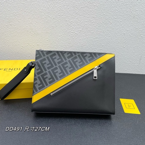 Wholesale Fendi AAA Man Wallets #1128957 $76.00 USD, Wholesale Quality Replica Fendi AAA Man Wallets