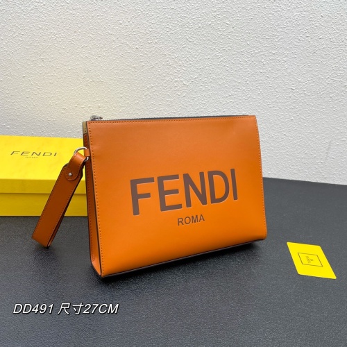 Replica Fendi AAA Man Wallets #1128958 $76.00 USD for Wholesale