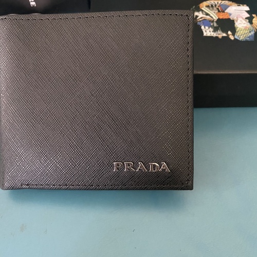 Wholesale Prada Wallets For Men #1129017 $41.00 USD, Wholesale Quality Replica Prada Wallets