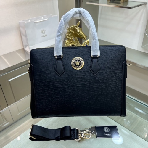 Wholesale Versace AAA Man Handbags #1129272 $160.00 USD, Wholesale Quality Replica Versace AAA Man Handbags