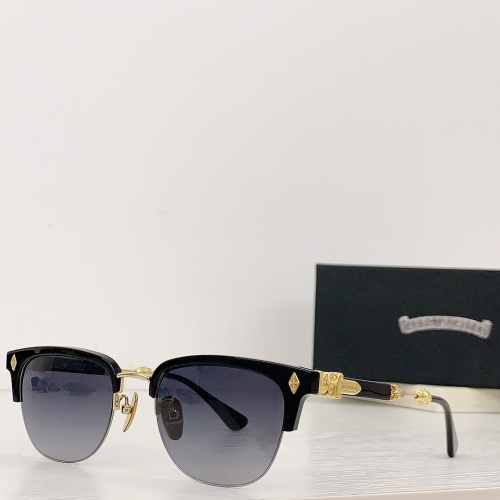 Wholesale Chrome Hearts AAA Quality Sunglasses #1129917 $72.00 USD, Wholesale Quality Replica Chrome Hearts AAA Quality Sunglasses