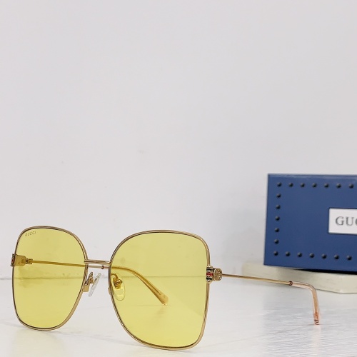 Wholesale Gucci Sunglasses #1130018 $42.00 USD, Wholesale Quality Replica Gucci Sunglasses