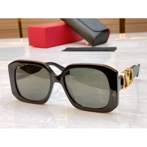 Wholesale Valentino AAA Quality Sunglasses #1130240 $60.00 USD, Wholesale Quality Replica Valentino AAA Quality Sunglasses