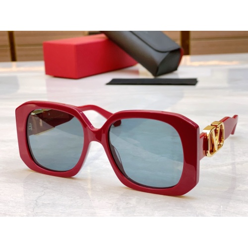 Wholesale Valentino AAA Quality Sunglasses #1130243 $60.00 USD, Wholesale Quality Replica Valentino AAA Quality Sunglasses