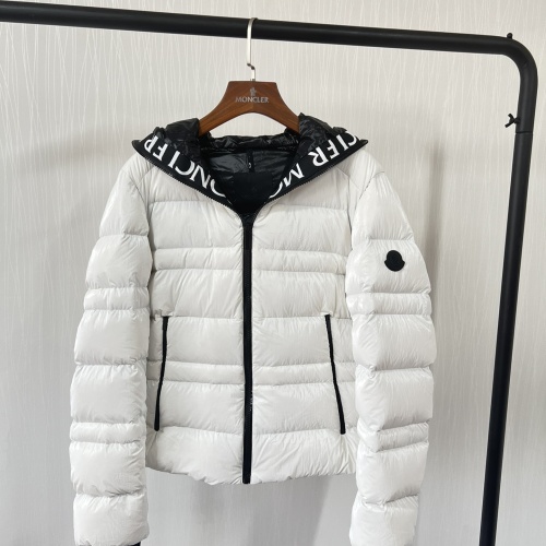 Wholesale Moncler Down Feather Coat Long Sleeved For Women #1131302 $230.00 USD, Wholesale Quality Replica Moncler Down Feather Coat