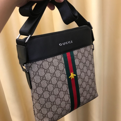 Replica Gucci AAA Man Messenger Bags #1132667 $88.00 USD for Wholesale