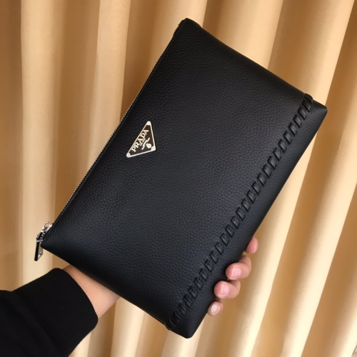 Wholesale Prada AAA Man Wallets #1132711 $64.00 USD, Wholesale Quality Replica Prada AAA Man Wallets