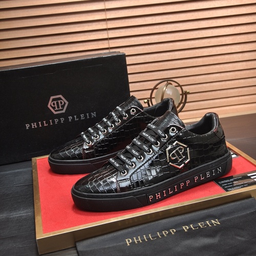 Wholesale Philipp Plein Casual Shoes For Men #1134179 $80.00 USD, Wholesale Quality Replica Philipp Plein PP Casual Shoes