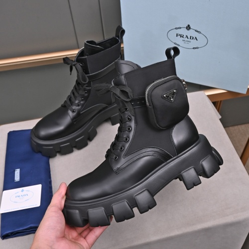 Wholesale Prada Boots For Men #1134429 $115.00 USD, Wholesale Quality Replica Prada Boots