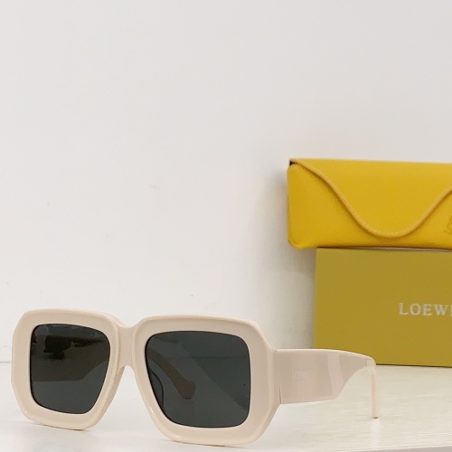 Wholesale LOEWE AAA Quality Sunglasses #1135846 $64.00 USD, Wholesale Quality Replica LOEWE AAA Quality Sunglasses