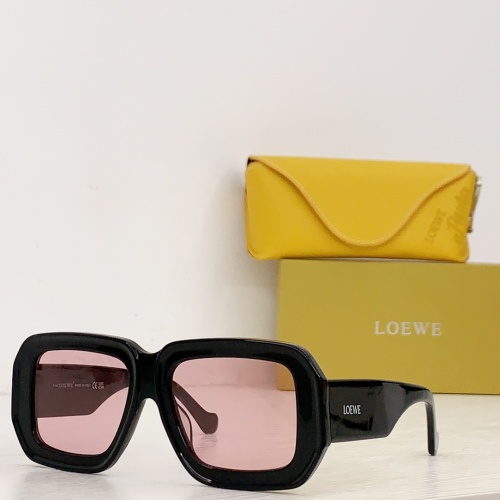 Wholesale LOEWE AAA Quality Sunglasses #1135847 $64.00 USD, Wholesale Quality Replica LOEWE AAA Quality Sunglasses