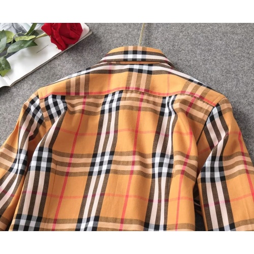 Replica Burberry Shirts Long Sleeved For Women #1138208 $38.00 USD for Wholesale