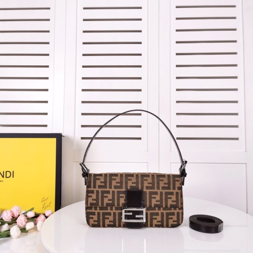 Wholesale Fendi AAA Quality Shoulder Bags For Women #1138351 $80.00 USD, Wholesale Quality Replica Fendi AAA Quality Shoulder Bags