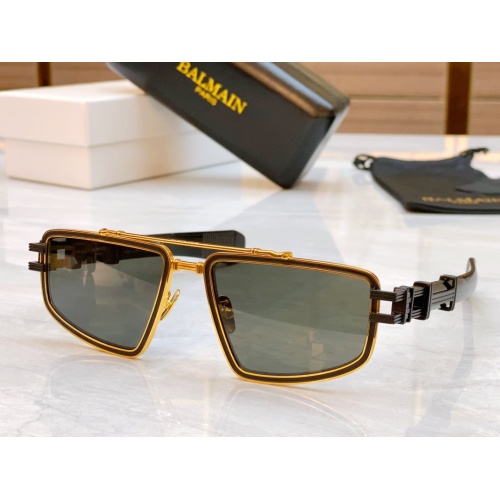 Wholesale Balmain AAA Quality Sunglasses #1142280 $76.00 USD, Wholesale Quality Replica Balmain AAA Quality Sunglasses