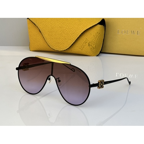 Wholesale LOEWE AAA Quality Sunglasses #1142845 $60.00 USD, Wholesale Quality Replica LOEWE AAA Quality Sunglasses