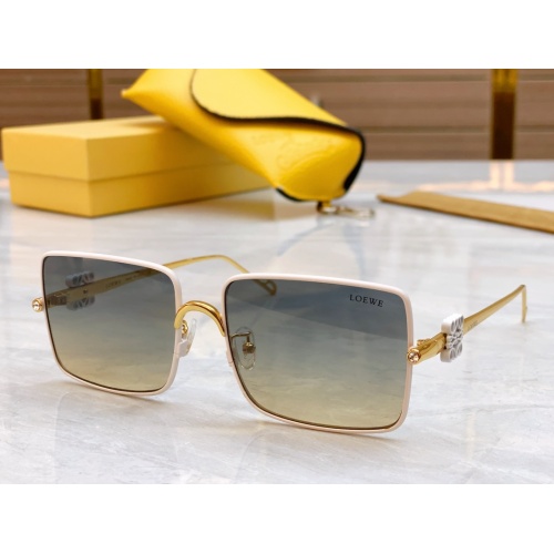 Wholesale LOEWE AAA Quality Sunglasses #1142854 $60.00 USD, Wholesale Quality Replica LOEWE AAA Quality Sunglasses