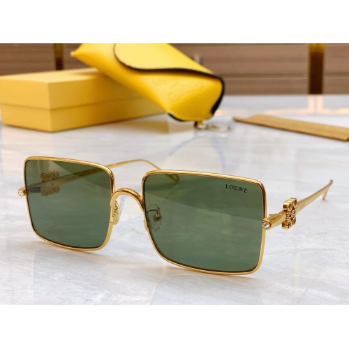 Wholesale LOEWE AAA Quality Sunglasses #1142855 $60.00 USD, Wholesale Quality Replica LOEWE AAA Quality Sunglasses