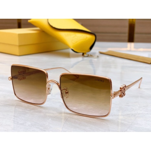 Wholesale LOEWE AAA Quality Sunglasses #1142858 $60.00 USD, Wholesale Quality Replica LOEWE AAA Quality Sunglasses