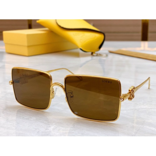 Wholesale LOEWE AAA Quality Sunglasses #1142859 $60.00 USD, Wholesale Quality Replica LOEWE AAA Quality Sunglasses