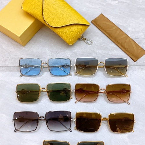 Replica LOEWE AAA Quality Sunglasses #1142859 $60.00 USD for Wholesale