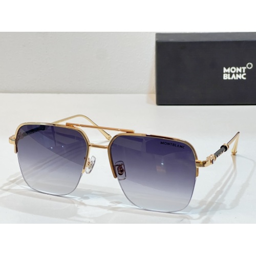 Wholesale Montblanc AAA Quality Sunglasses #1143170 $60.00 USD, Wholesale Quality Replica Montblanc AAA Quality Sunglasses