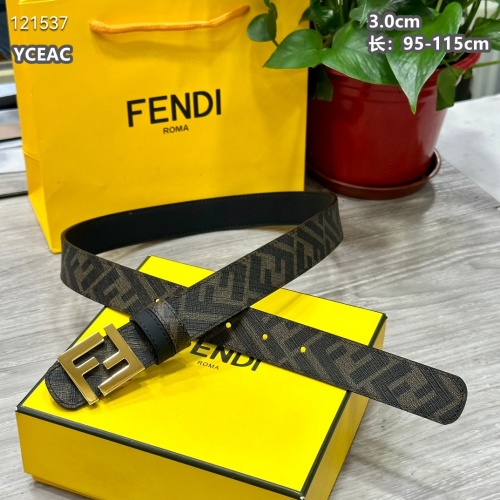 Wholesale Fendi AAA Quality Belts For Women #1143631 $52.00 USD, Wholesale Quality Replica Fendi AAA Quality Belts