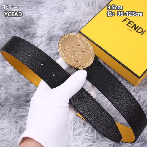 Replica Fendi AAA Quality Belts For Men #1143637 $56.00 USD for Wholesale