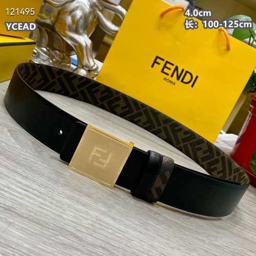 Wholesale Fendi AAA Quality Belts For Men #1143664 $56.00 USD, Wholesale Quality Replica Fendi AAA Quality Belts