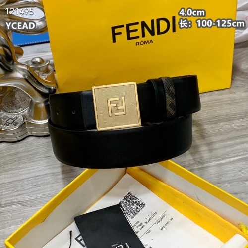 Replica Fendi AAA Quality Belts For Men #1143664 $56.00 USD for Wholesale