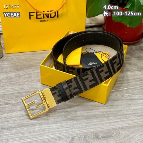 Replica Fendi AAA Quality Belts For Men #1143683 $60.00 USD for Wholesale