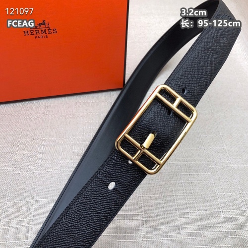 Replica Hermes AAA Quality Belts For Men #1143891 $68.00 USD for Wholesale