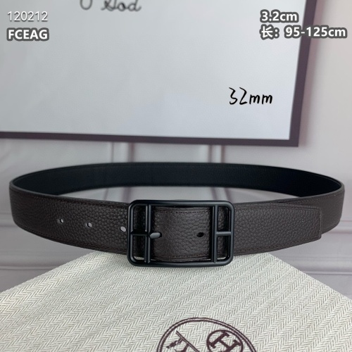 Replica Hermes AAA Quality Belts For Men #1143893 $68.00 USD for Wholesale