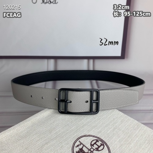 Replica Hermes AAA Quality Belts For Men #1143896 $68.00 USD for Wholesale