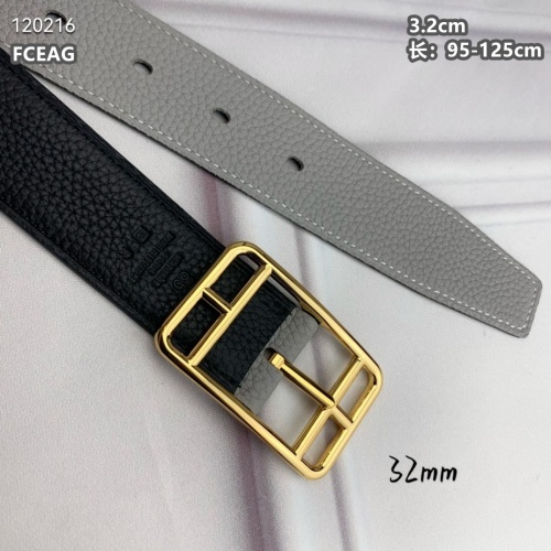 Replica Hermes AAA Quality Belts For Men #1143899 $68.00 USD for Wholesale