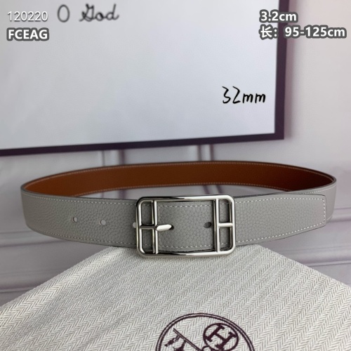 Replica Hermes AAA Quality Belts For Men #1143907 $68.00 USD for Wholesale