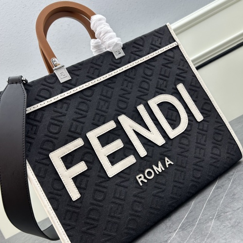 Replica Fendi AAA Quality Tote-Handbags For Women #1144375 $100.00 USD for Wholesale