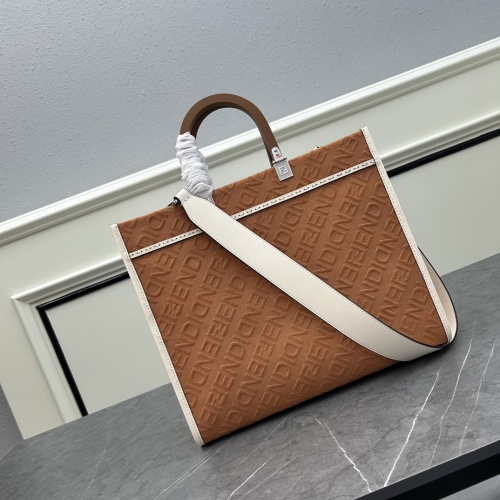 Replica Fendi AAA Quality Tote-Handbags For Women #1144377 $100.00 USD for Wholesale