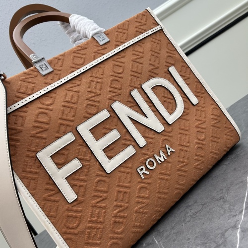 Replica Fendi AAA Quality Tote-Handbags For Women #1144377 $100.00 USD for Wholesale